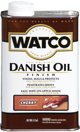 Watco 65251 Danish Oil, Cherry, Liquid, 1 pt, Can